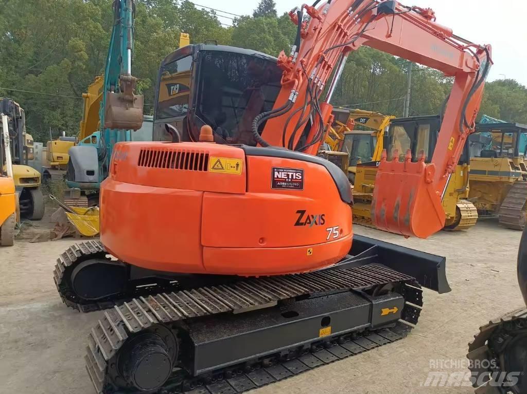 Hitachi ZX 75 Малые экскаваторы 7т-12т