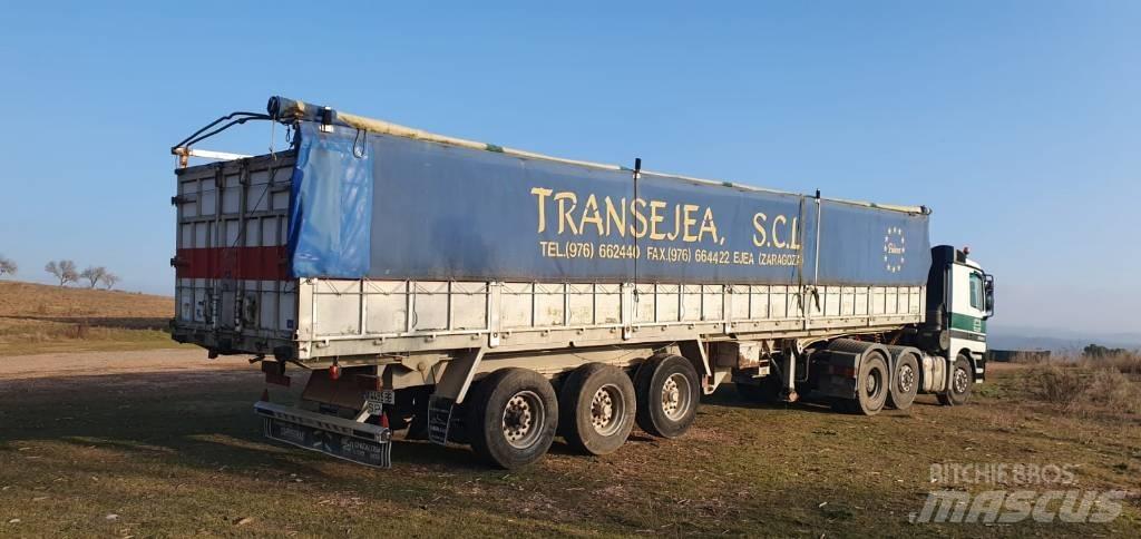 Lecitrailer D1317 Тентованные полуприцепы