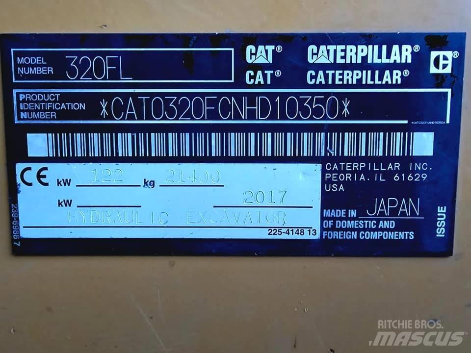CAT 320 FL Гусеничные экскаваторы