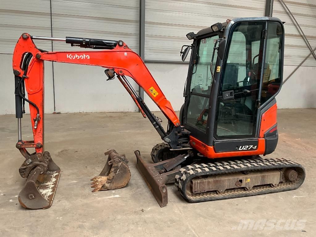 Kubota U 27-4 Мини-экскаваторы