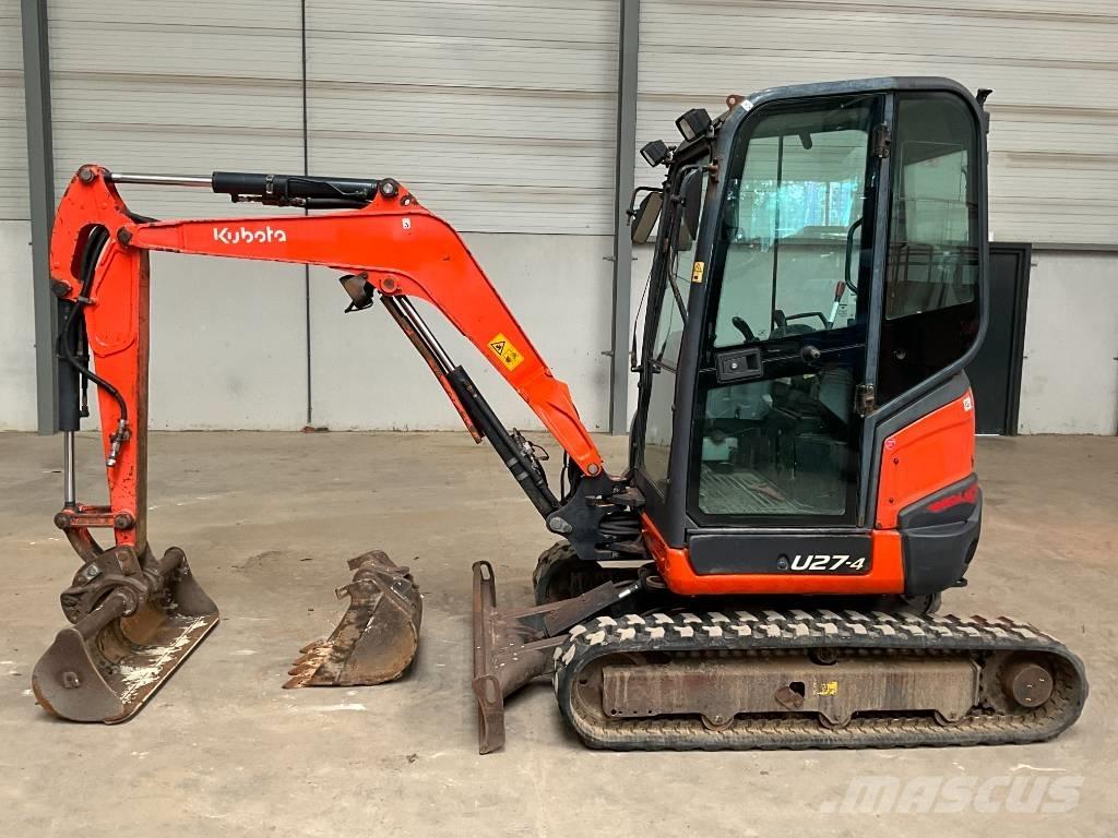 Kubota U 27-4 Мини-экскаваторы