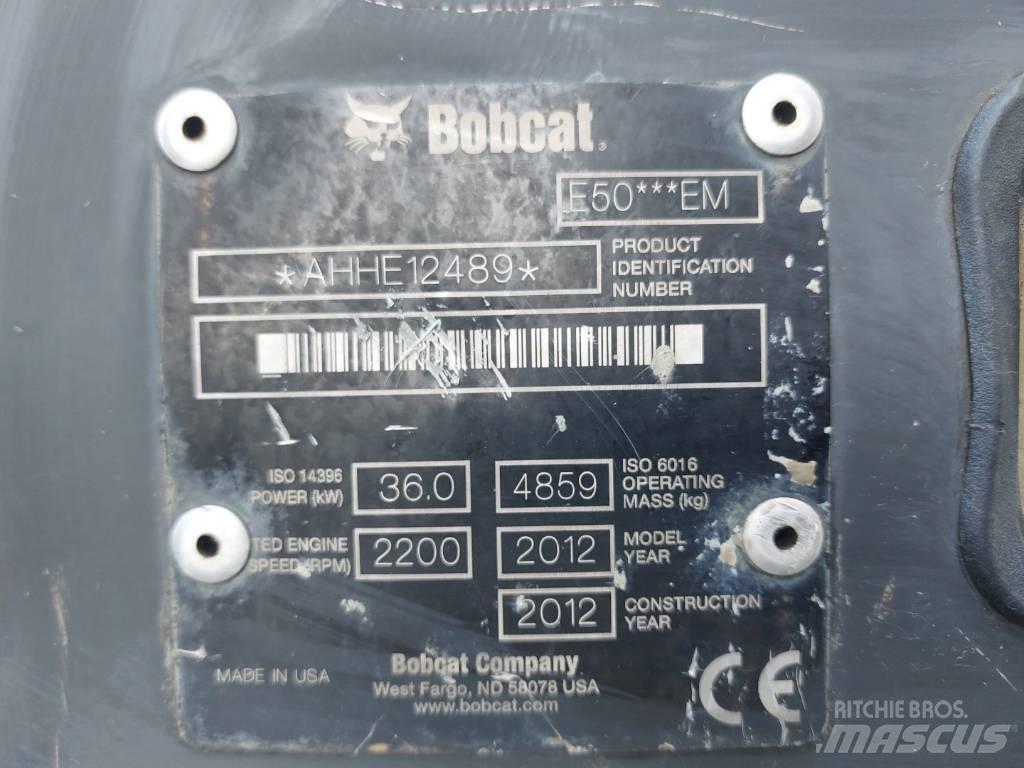 Bobcat E 50 EM Мини-экскаваторы