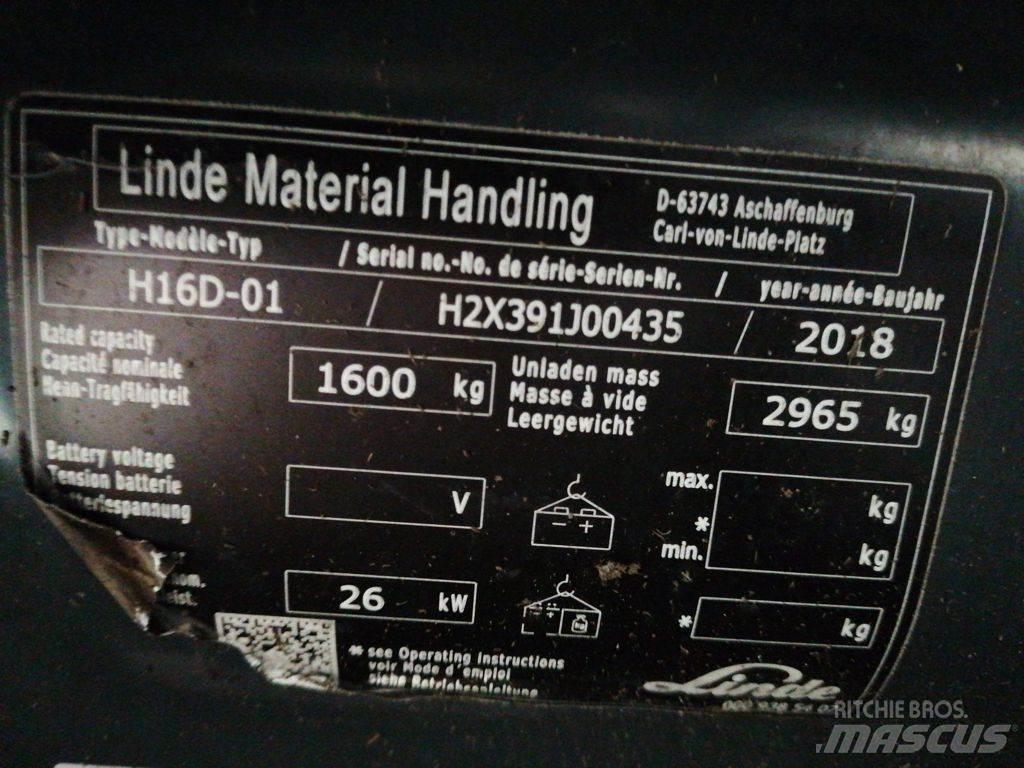 Linde H16D-01 Дизельные погрузчики