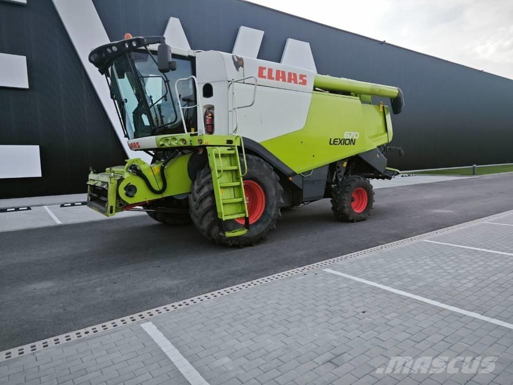 CLAAS Lexion 670 Зерноуборочные комбайны