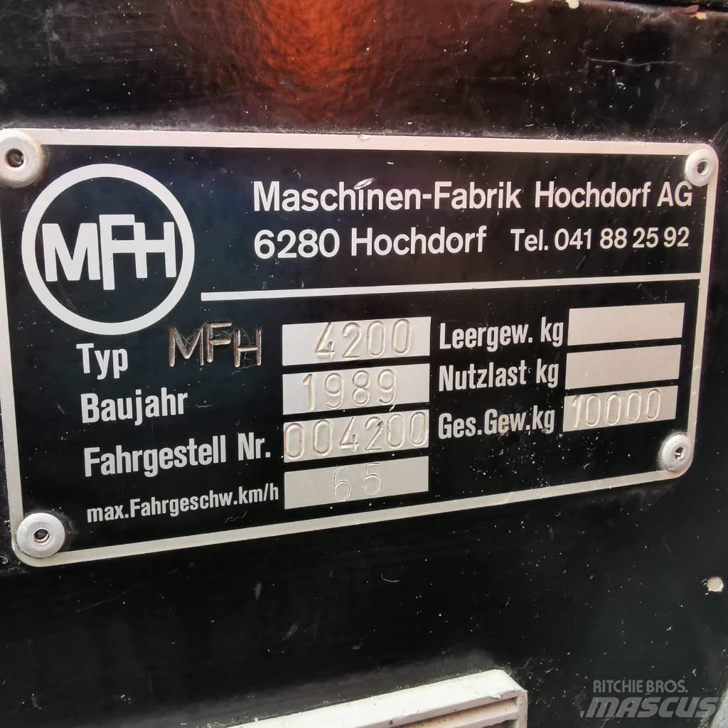 Mfh 4200 Вакуумные уборочные машины