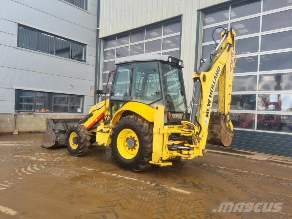 New Holland B 100 C Экскаваторы-погрузчики