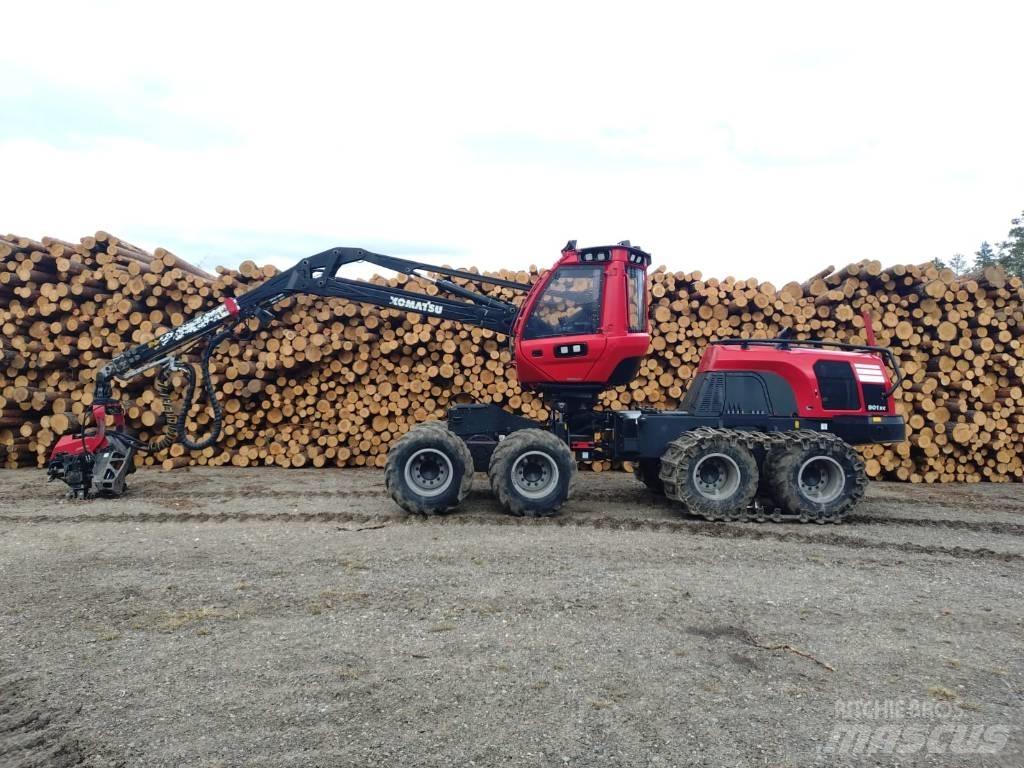 Komatsu 901 XC Харвестеры