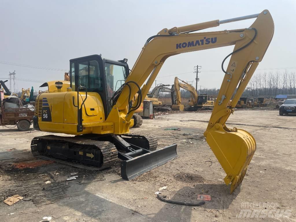 Komatsu PC56 Мини-экскаваторы