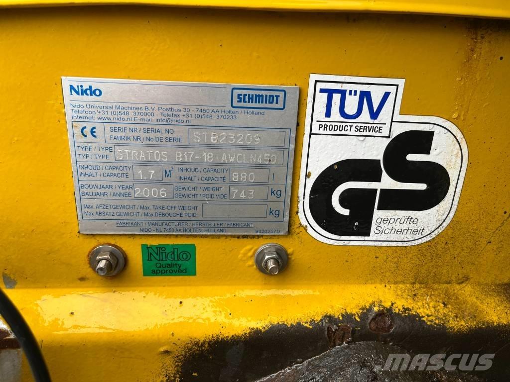 Nido Stratos Пескоразбрасыватели