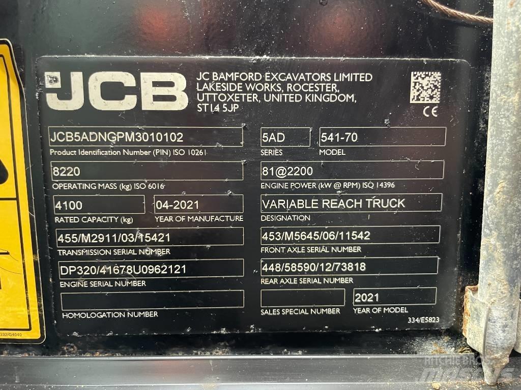 JCB 541-70 Телескопические погрузчики