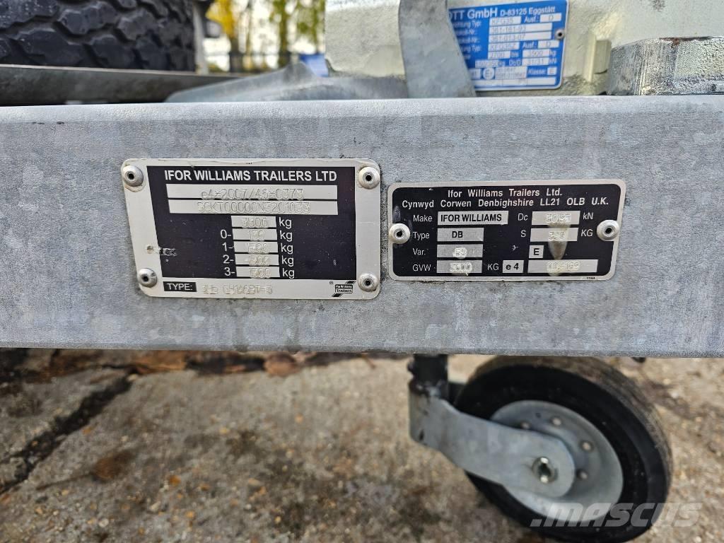 Ifor Williams GH 146 Лёгкие прицепы