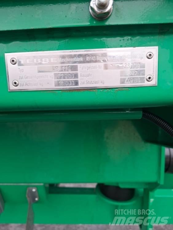 Tebbe KS 230 Разбрасыватели органических удобрений