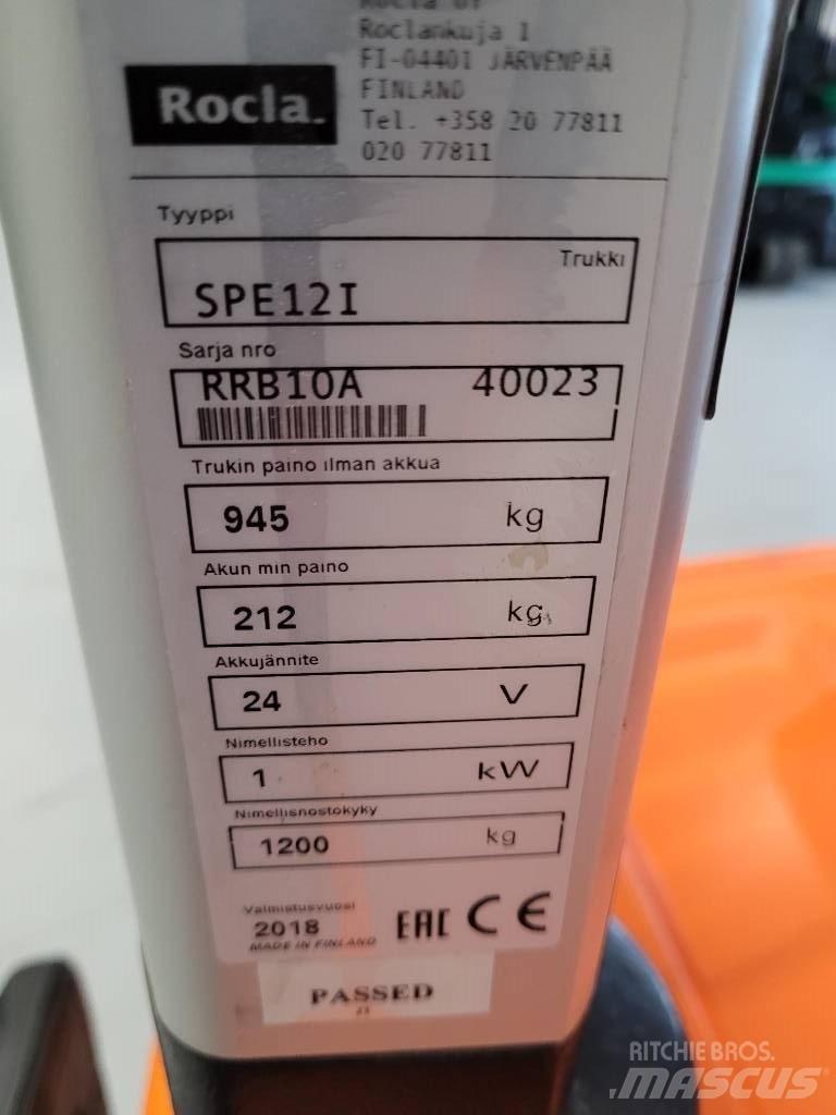 Rocla SPE12i Самоходные электроштабелёры