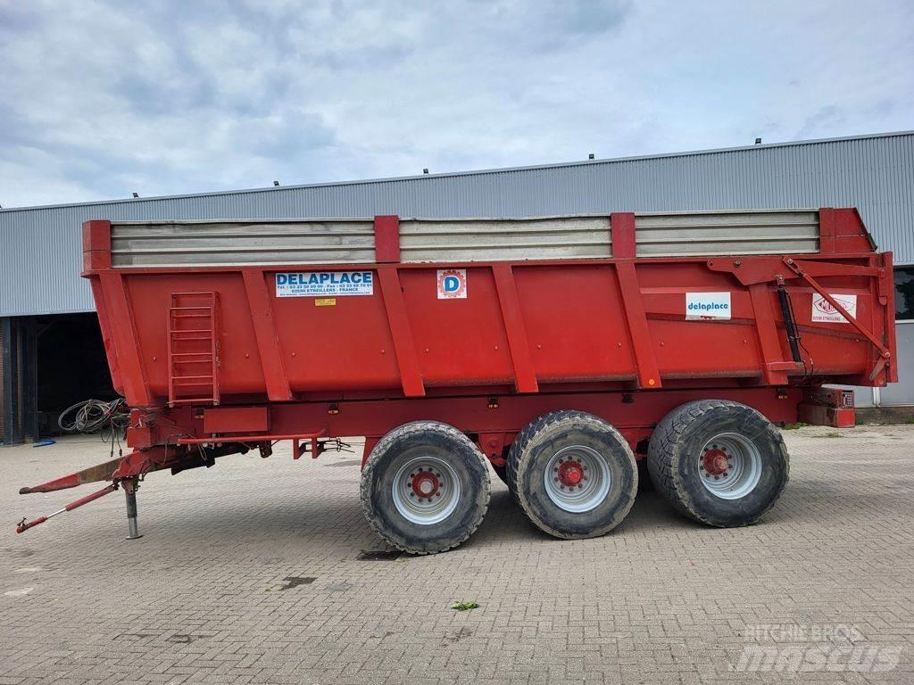 Delaplace 33 ton Тракторные самосвальные прицепы