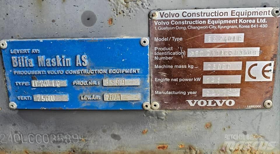 Volvo EC 240 LC Гусеничные экскаваторы