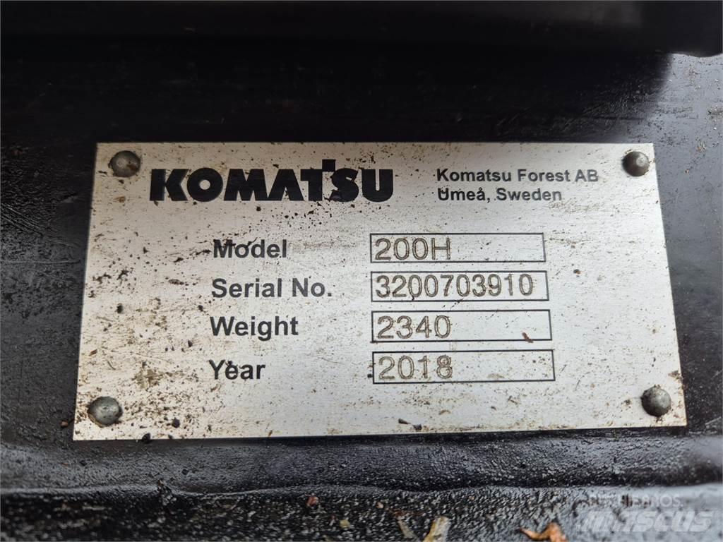 Komatsu 901 XC Харвестеры