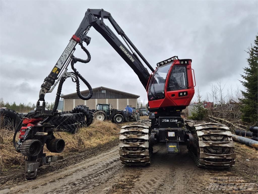 Komatsu 901 XC Харвестеры