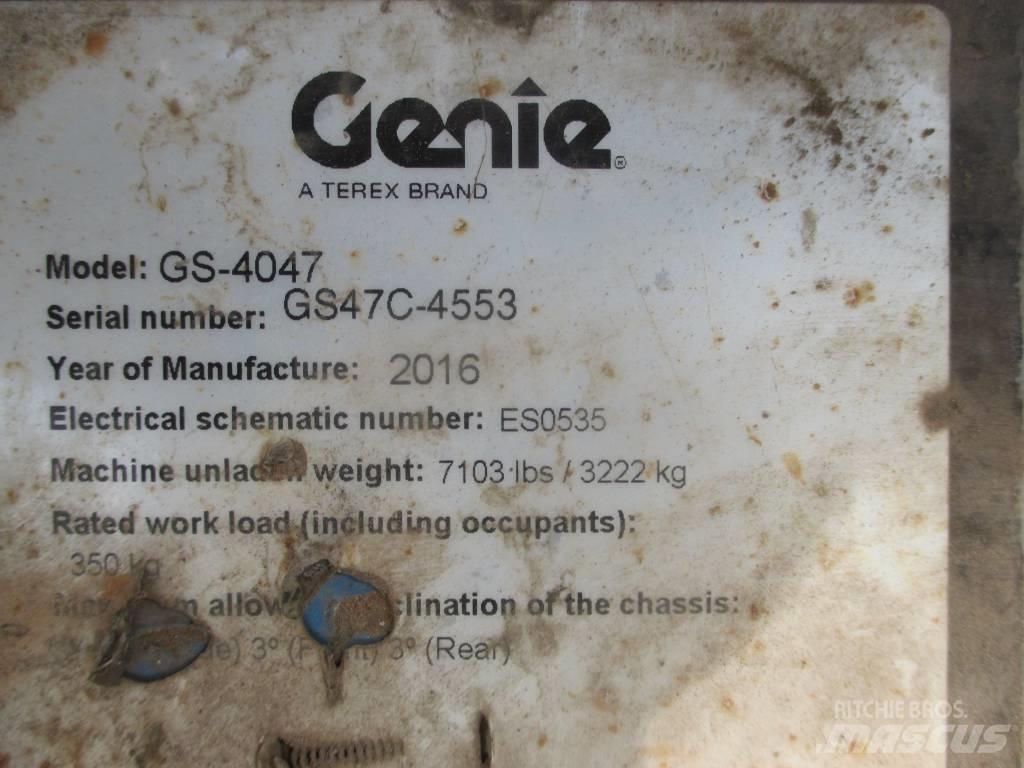Genie GS 4047 Ножничные подъемники