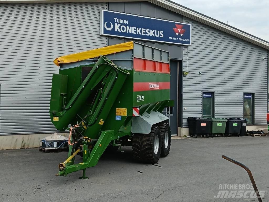 Bergmann GTW 25 Прицепы перегрузчики зерна
