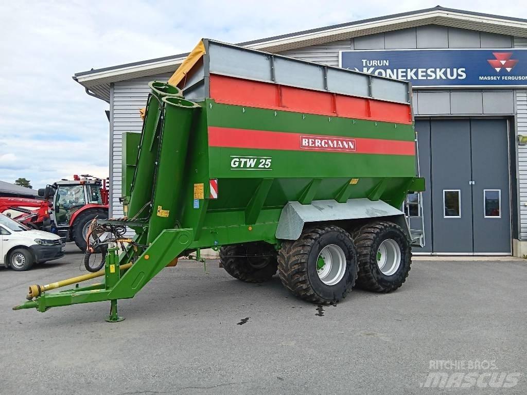 Bergmann GTW 25 Прицепы перегрузчики зерна