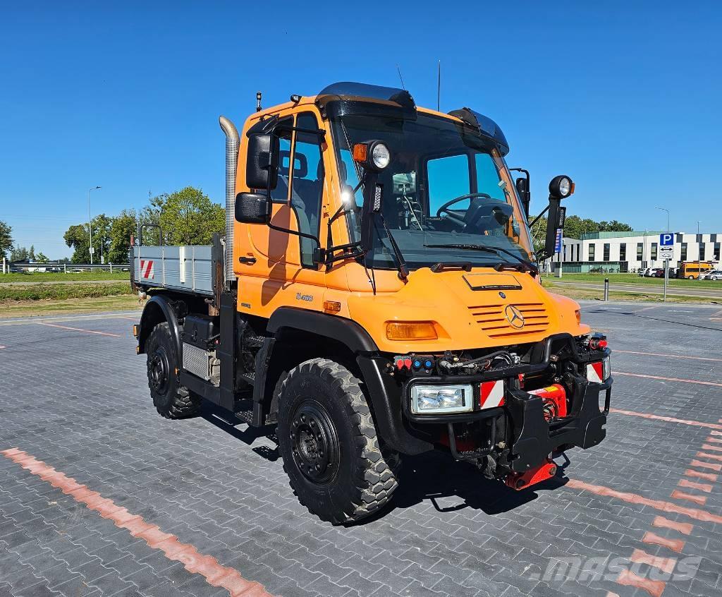 Unimog U400 Скиповые погрузчики