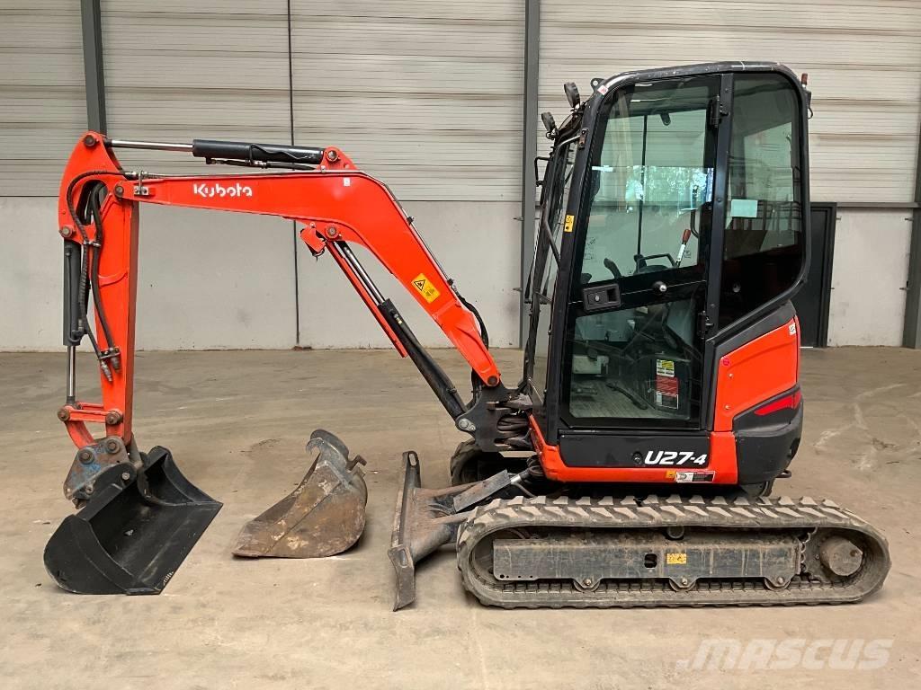 Kubota U 27-4 HI Мини-экскаваторы