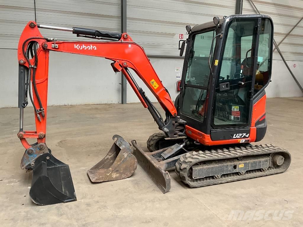 Kubota U 27-4 HI Мини-экскаваторы