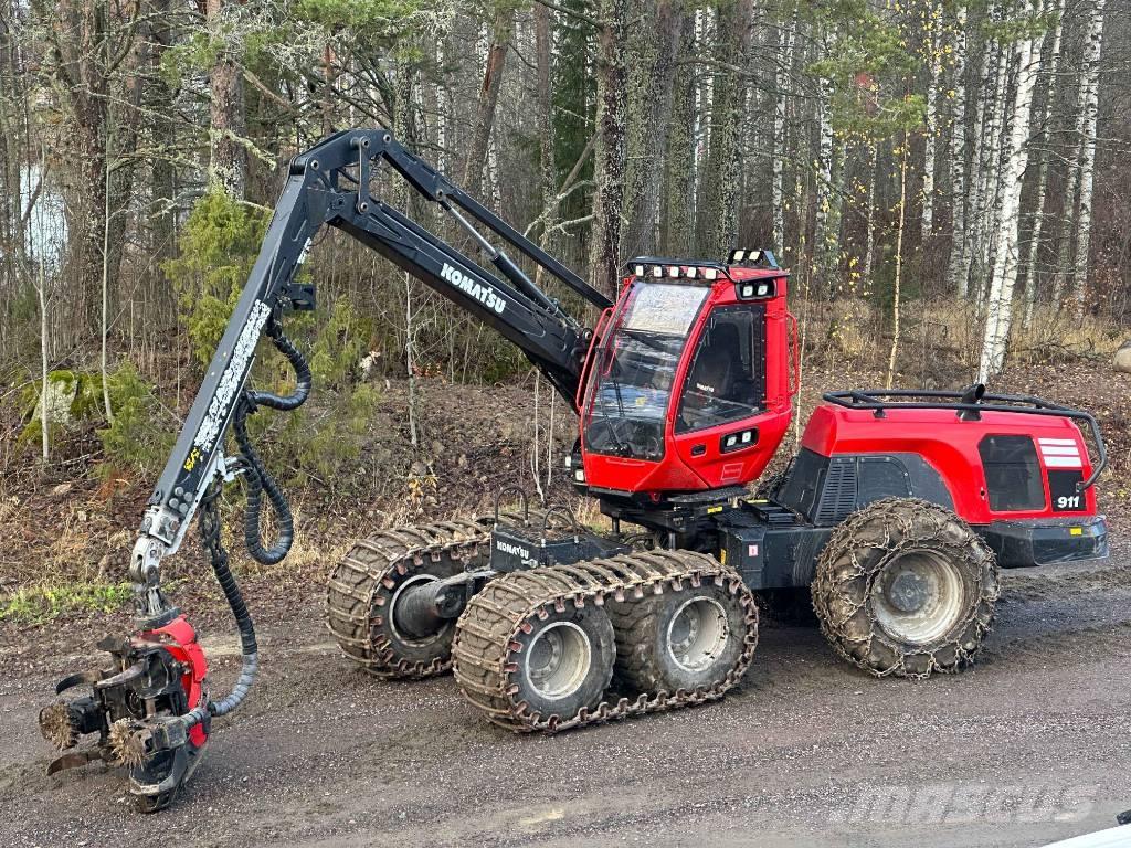 Komatsu 911 Харвестеры