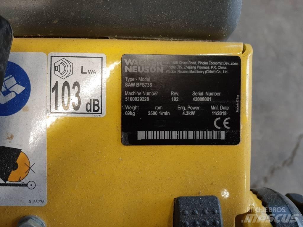 Wacker Neuson BFS735 Бензорезы