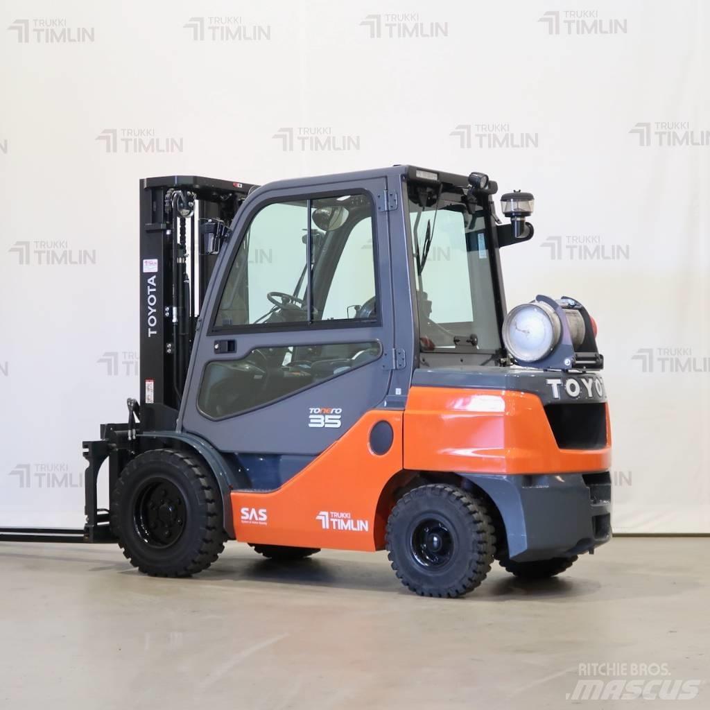 Toyota 02-8FGJF35 Газовые погрузчики