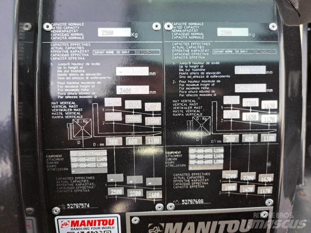Manitou MC 25-4 Дизельные погрузчики
