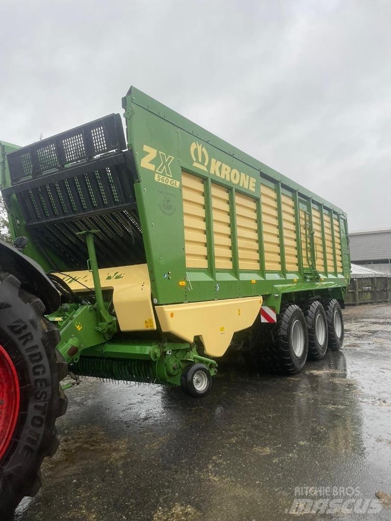 Krone ZX 560 GL Прицепы с самозагрузкой