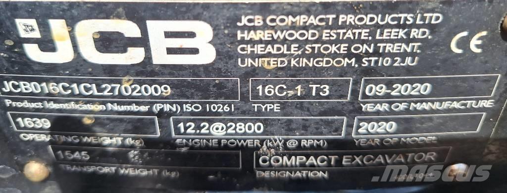 JCB 16 C-1 Мини-экскаваторы