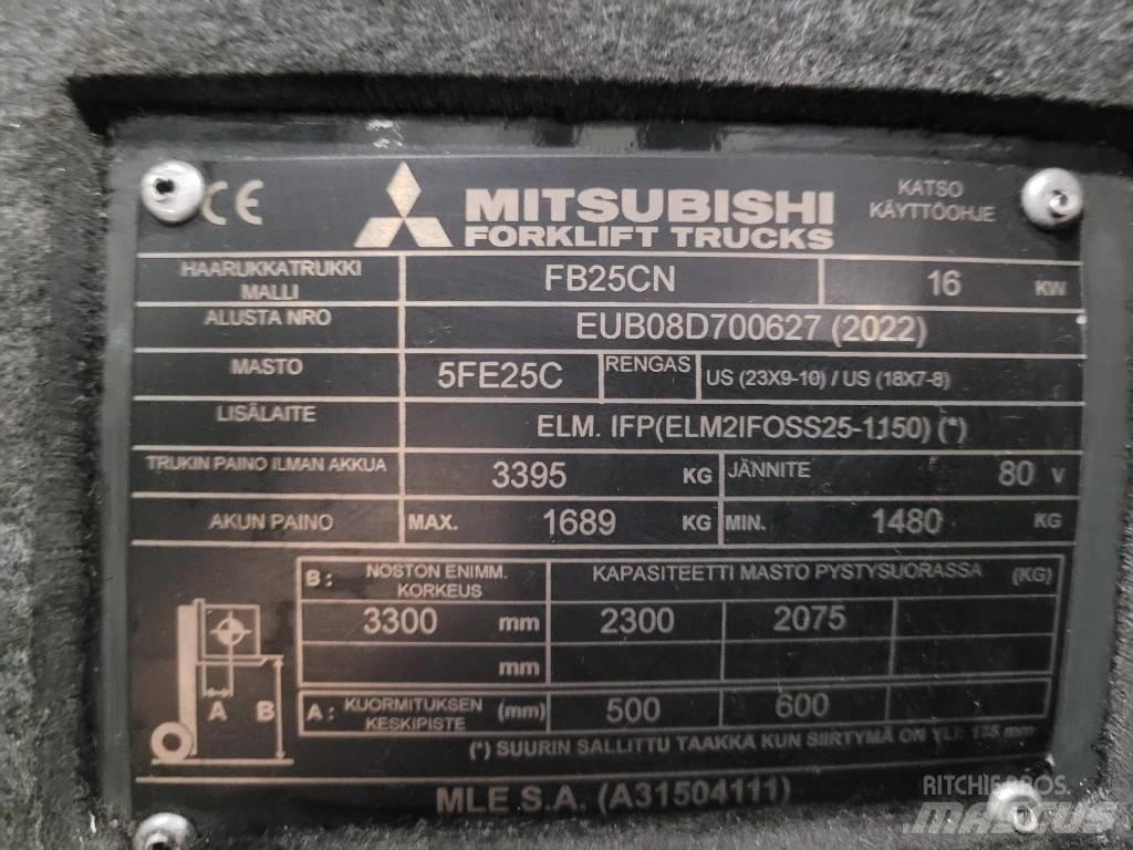Mitsubishi FB 25 CN Электропогрузчики