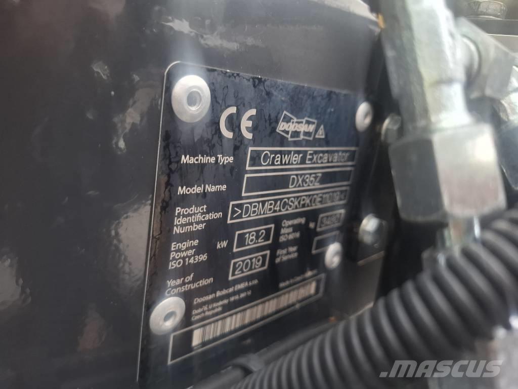 Doosan DX 35 Z Мини-экскаваторы