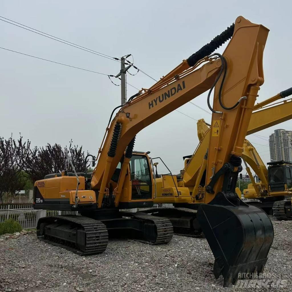 Hyundai 220-9s Гусеничные экскаваторы