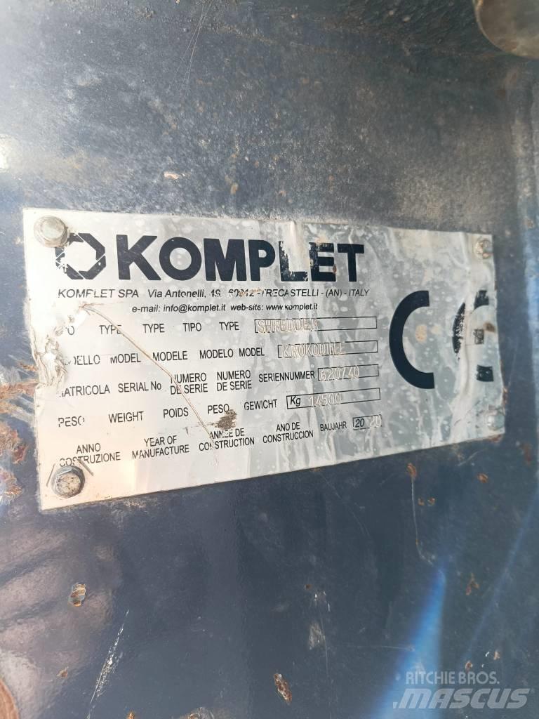 Komplet Krokodile Промышленные шредеры