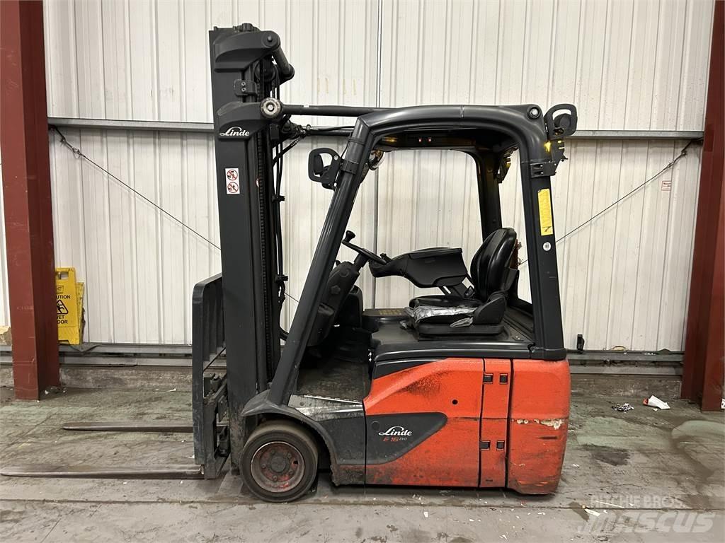 Linde E16C-02 Электропогрузчики