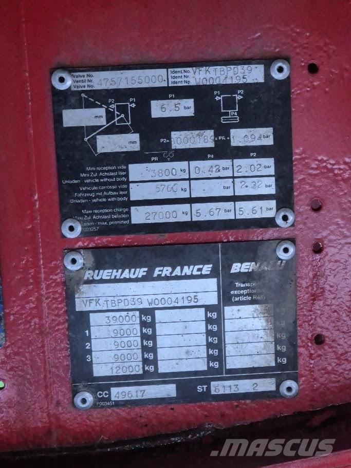 Fruehauf 39T Прочие прицепы