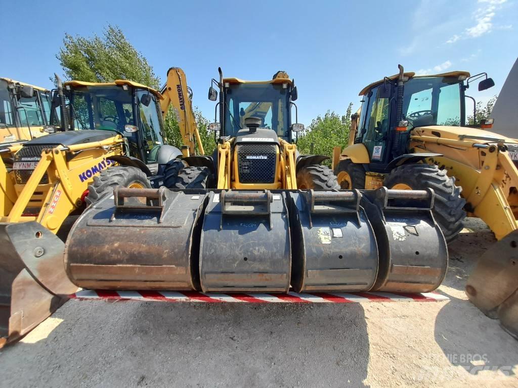 Komatsu WB97S-8 Экскаваторы-погрузчики
