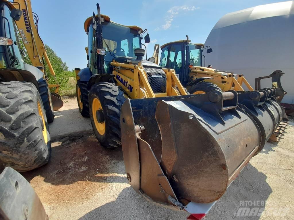 Komatsu WB97S-8 Экскаваторы-погрузчики