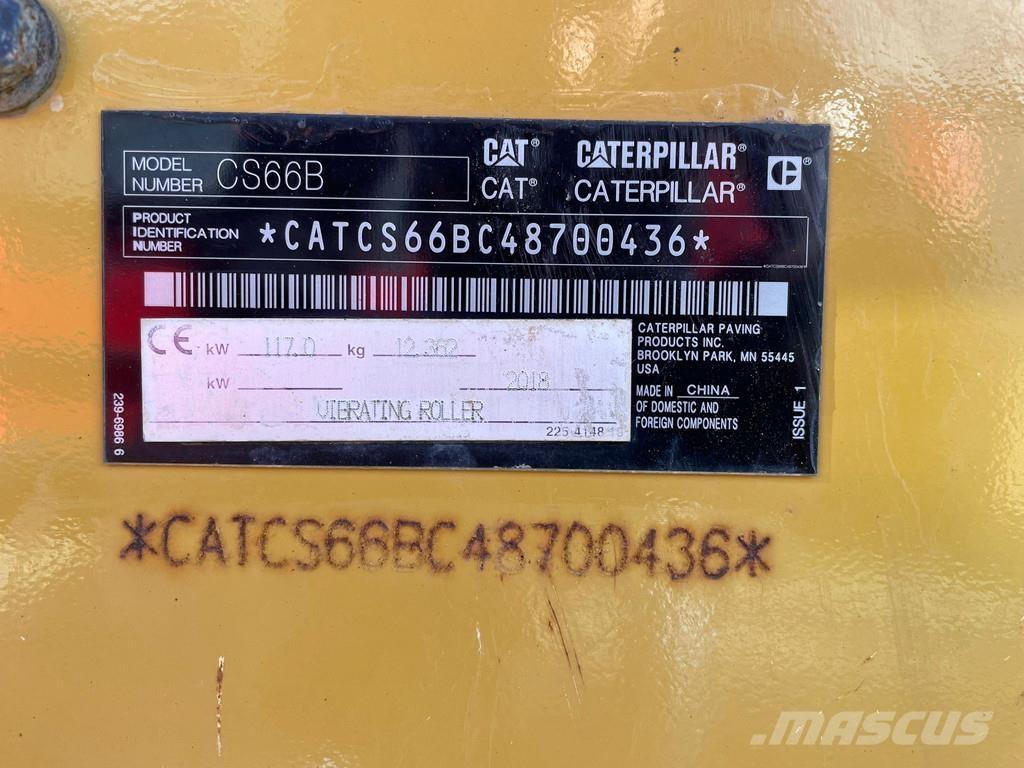 CAT CS66B Грунтовые катки