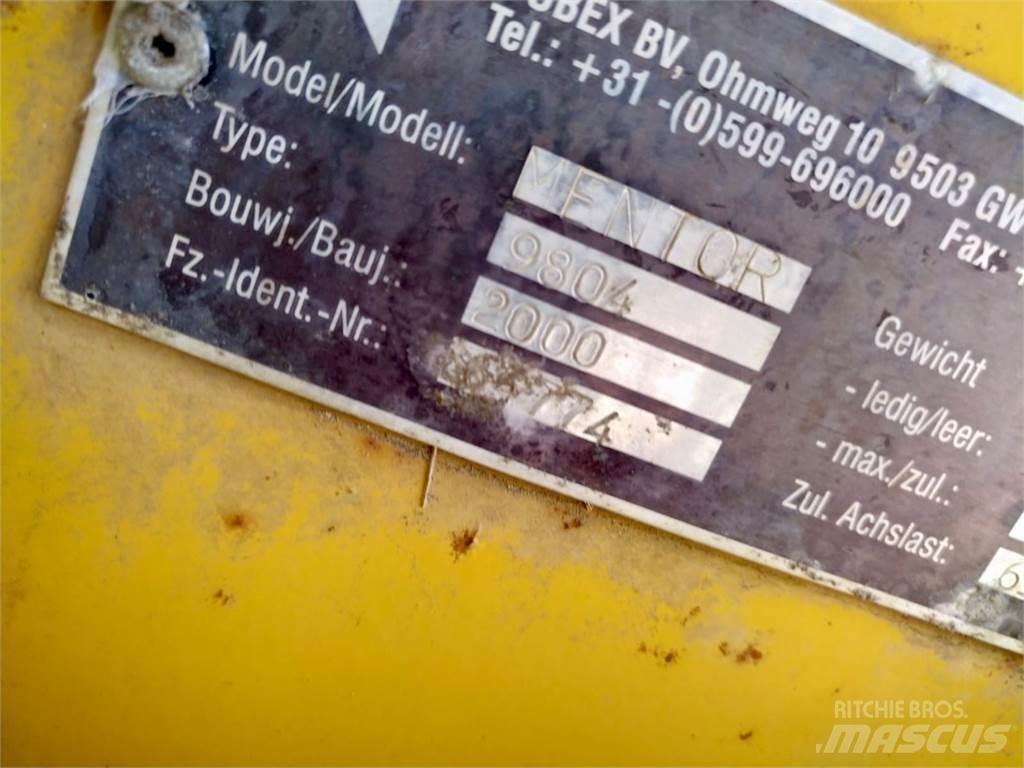 Dubex Mentor 9804 Прицепные опрыскиватели