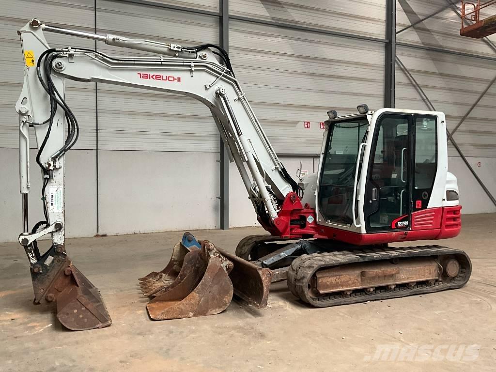 Takeuchi TB 290 Малые экскаваторы 7т-12т