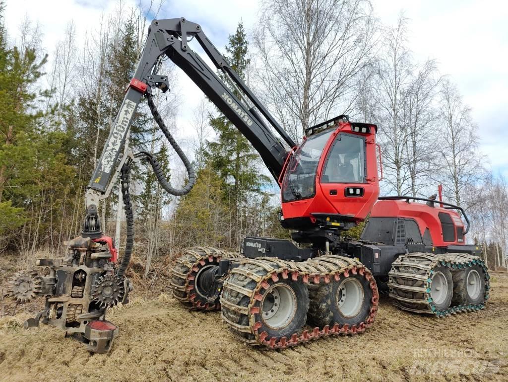 Komatsu 901 XC Харвестеры