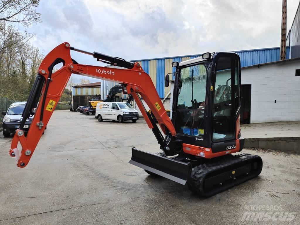 Kubota U 27-4 Мини-экскаваторы