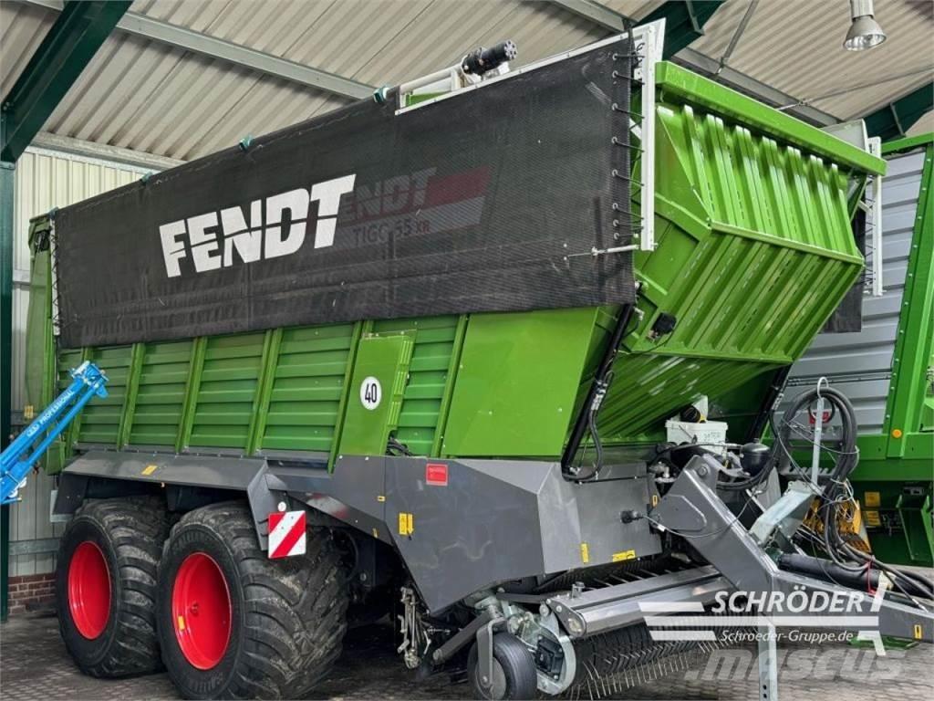 Fendt TIGO 65 XR Прицепы с самозагрузкой