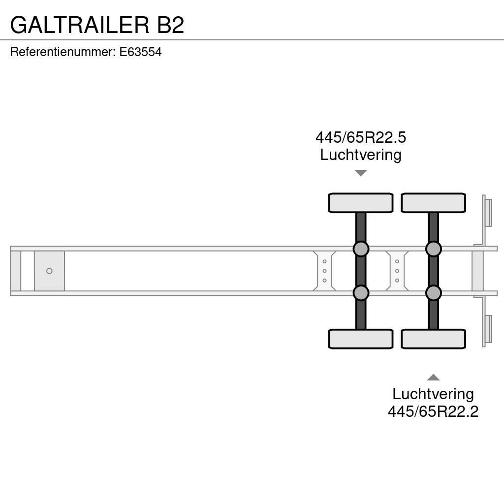  GALTRAILER B2 Самосвальные полуприцепы
