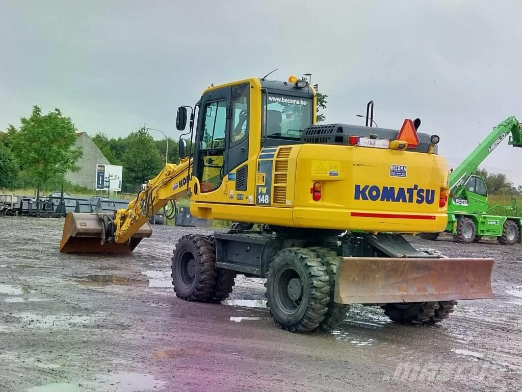 Komatsu PW 148-8 Колёсные экскаваторы