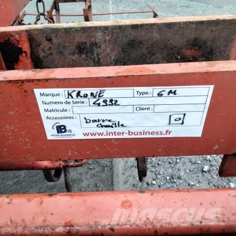Krone 6M Зубовые бороны